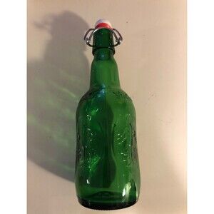Grolsch Pilsner Beer Glass Bottle Bale Wire Lid/ 15.2 fl oz